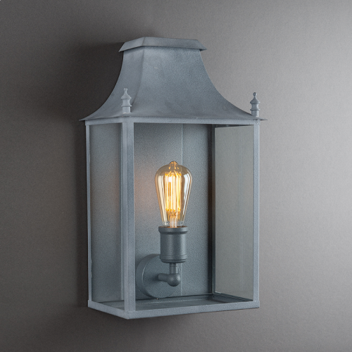 Blenheim Coach Lamp Weathered Zinc Medium