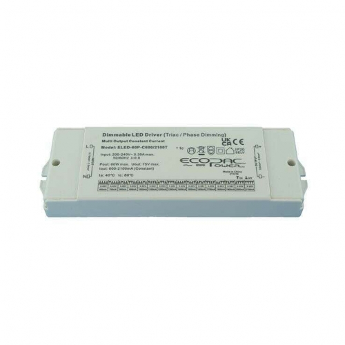 Ecopac Constant Current LED Driver 60 Watt