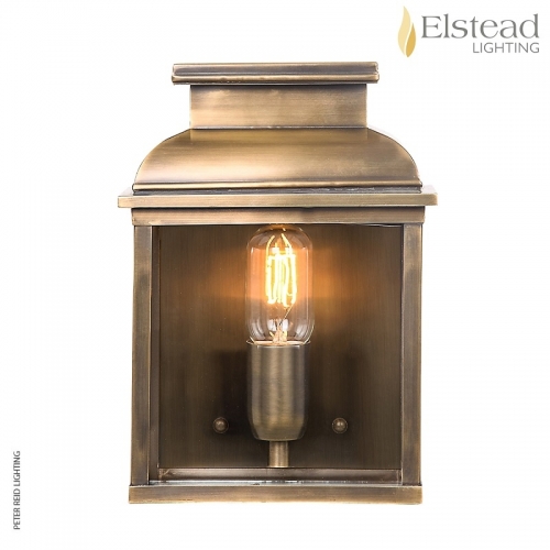 Old Bailey Brass Wall Lantern