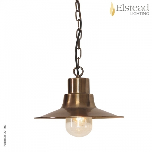 Sheldon Brass Chain Light