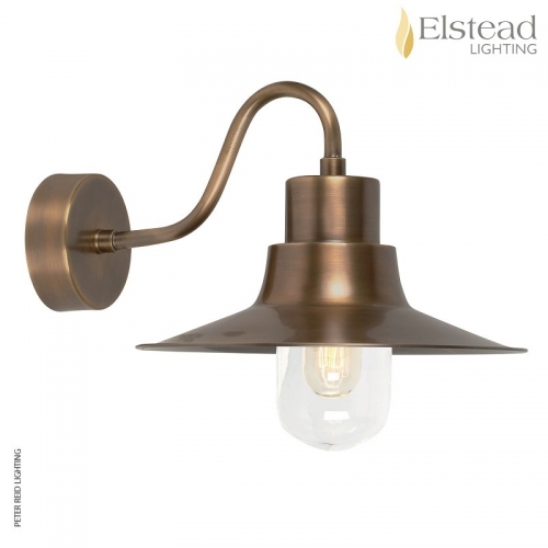 Sheldon Brass Wall Light