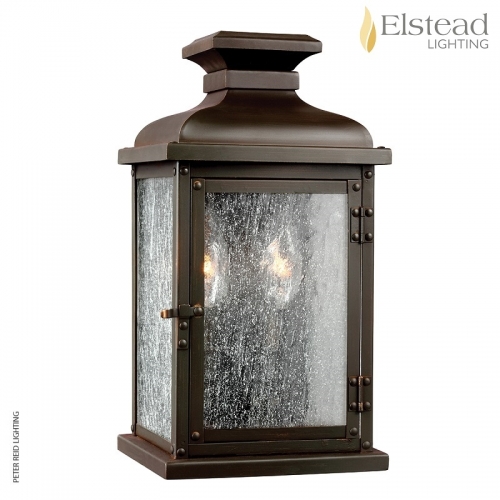 Pediment Small Wall Lantern