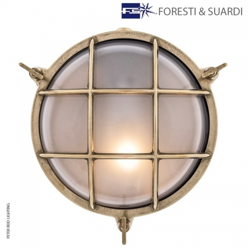 Round Bulkhead Light 2027 Large by Foresti & Suardi