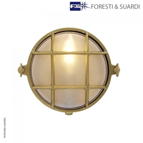 Round Bulkhead Light 2028B Small by Foresti & Suardi
