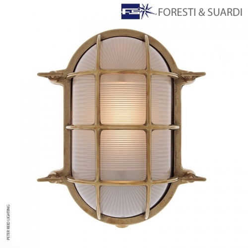 Oval Bulkhead Light 2034 Extra Large by Foresti & Suardi