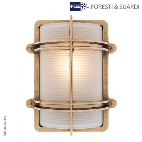 Rectangular Bulkhead Light 2373 by Foresti & Suardi