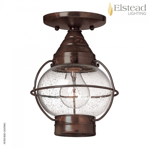 Cape Cod Small Flush/Chain Ceiling Lantern