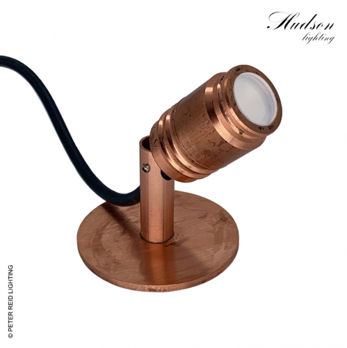 Hudson Water Feature Light Solid Copper