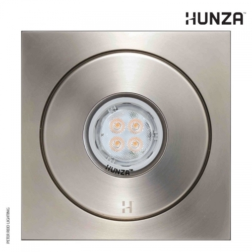 Hunza Lighting Flush Floor Light Square GU10 (240v)