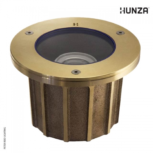 Hunza Lighting Lawn Light Solid Cast Bronze 12v