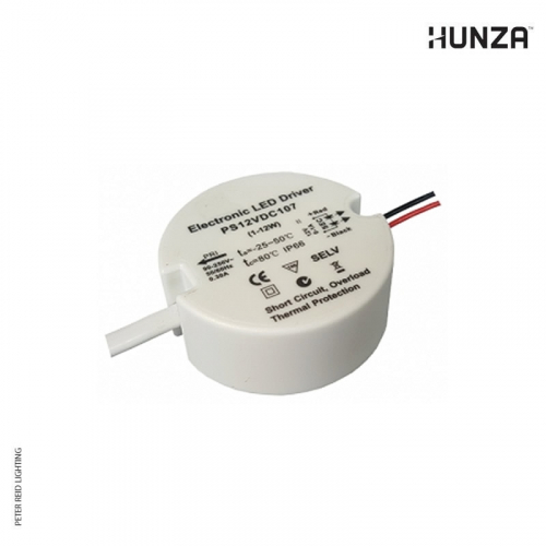 Hunza Lighting LED Driver PS12VDC107 Replacement for Retro Transformer