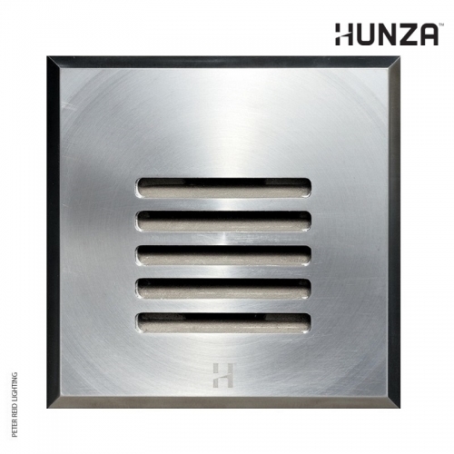 Hunza Lighting Step Light Louvre Square GU10 (240v)