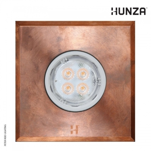 Hunza Lighting Step Light Square GU10 (240v)