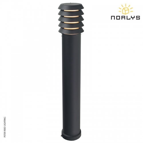 Alta Large Bollard Black by Norlys