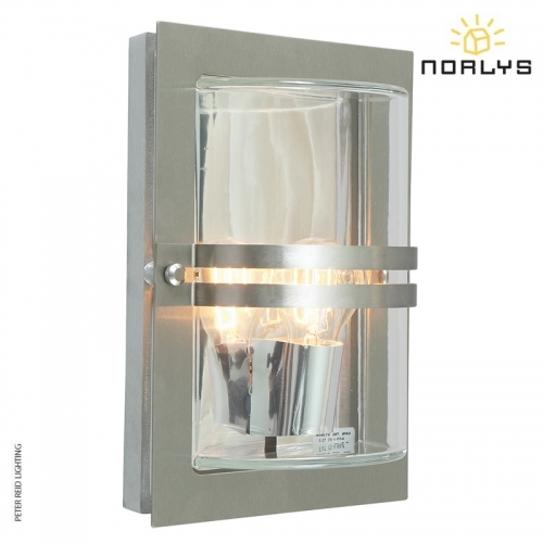 Basel Stainless Steel Clear Glass by Norlys