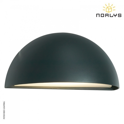 Halden Graphite Wall Down Light by Norlys