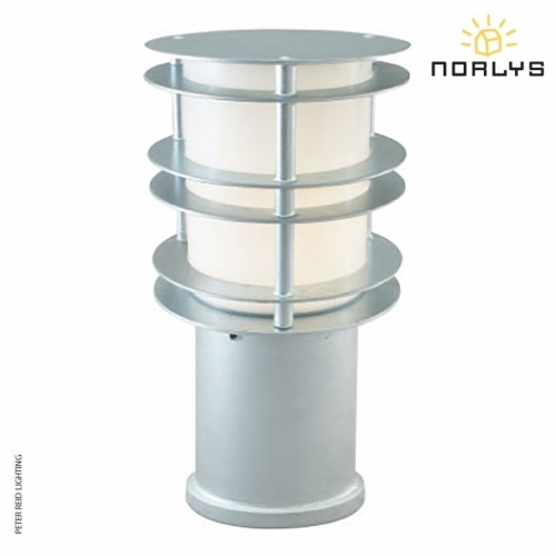 Stockholm Bollard Small Galvanized by Norlys