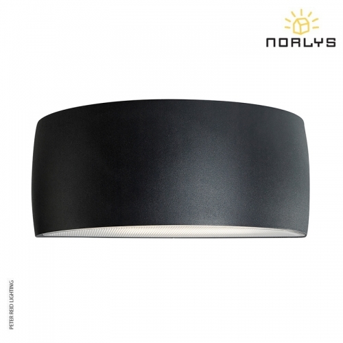 Vasa Graphite Up/Down Wall Light by Norlys