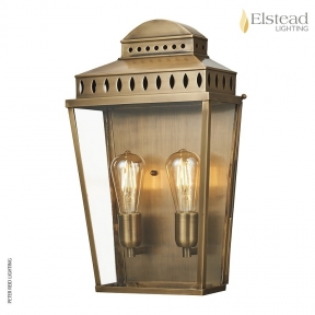 Mansion House Brass Wall Lantern Large