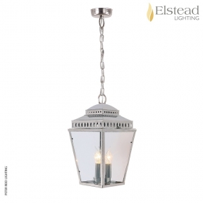 Mansion House Polished Nickel Chain Lantern