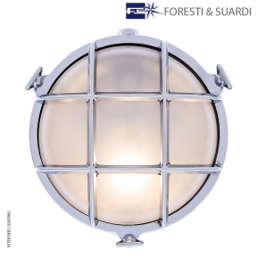 Round Bulkhead Light 2028 Medium by Foresti & Suardi