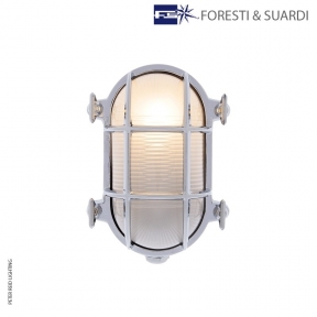 Oval Bulkhead Light 2036 Small E27 by Foresti & Suardi