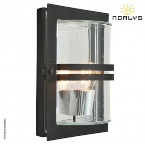 Basel Black Clear Glass by Norlys